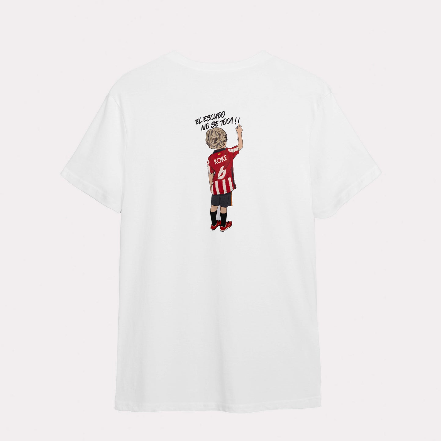CAMISETA EL ESCUDO NO SE TOCA -GRANDE